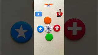 Indian 🇮🇳 Somalia 🇸🇴 Switzerland 🇨🇭 Independence Day Drawing shorts trending youtube [upl. by Arni]