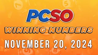 P29M Jackpot Grand Lotto 655 2D 3D 4D and Mega Lotto 645  November 20 2024 [upl. by Anelrihs497]