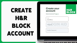 How To Create HampR Block Account 2024  hrblockcom Account Registration Sign Up Guide [upl. by Beata]