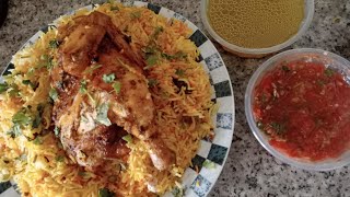 famous Arabic CHIKEN MANDI recipevery easy way to cook 😋 [upl. by Letsyrc241]