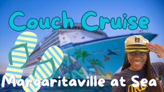 COUCH CRUISE Margaritaville at Sea Islander Inaugural Sailing [upl. by Eicul]