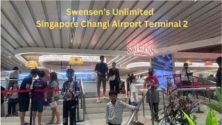 Swensen’s Unlimited At Singapore Changi Airport Terminal 2 singaporevideos changiairport food [upl. by Neila947]