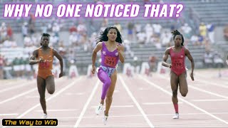 Amazing Fact about Flo Jos 100m World Record [upl. by Tu443]