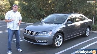 2014 Volkswagen Passat Test Drive Video Review [upl. by Alrick]