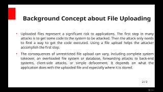 Bug Bounty  133 Background Concept about File Uploading [upl. by Enilrae]