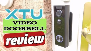 XTU J10 Wireless Doorbell Review [upl. by Alleciram418]