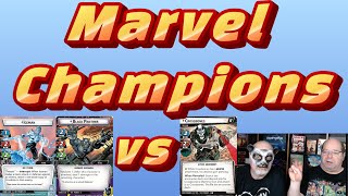 Marvel Champions IcemanBlack Panther vs Crossbones [upl. by Haggerty]