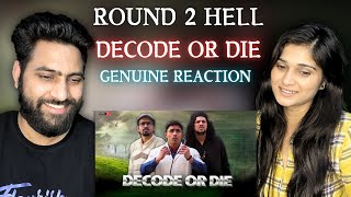 😂 Our Epic Reaction to DECODE OR DIE by Round2Hell  Hilarious Thriller Moments 😂  R2H [upl. by Anihcak]