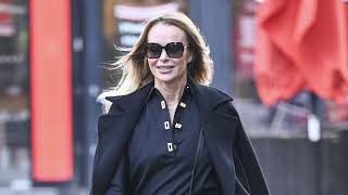 Amanda Holden Departs Heart Breakfast Show at Global Studios in London [upl. by Wisnicki184]