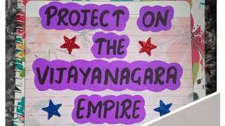 Project of History on Vijayanagara EmpireClass 12th [upl. by Attennaej]