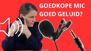 Unboxing goedkope MOJOGEAR video microfoon voor je telefoon [upl. by Noned]