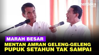 Mentan Amran Marah GelengGeleng Dicurhati Kades Pupuk Dikirim Setahun Tak Sampai [upl. by Crin]