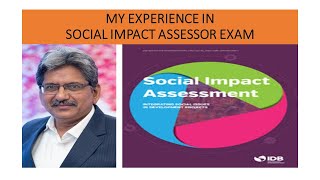 MY EXPERIENCE IN SOCIAL IMPACT ASSESSOR EXAM [upl. by Htebsil]