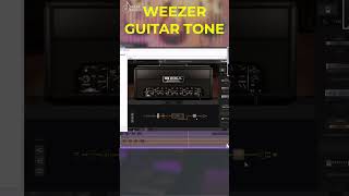 WEEZER Guitar Tone AMPLITUBE 5 mixing musicproduction homestudio [upl. by Eilsil]