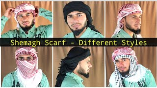 Eid Special  How to Tie Shemagh Scarf  Different Styles Tutorial  AL Aamir Khan [upl. by Moir]