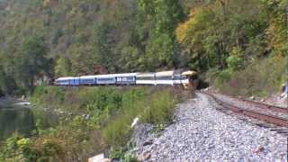 Tourist Trains of Wild amp Wonderful West Virginia [upl. by Naginarb]