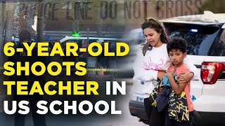 US Shooting News Live  SixYearOld Student Shoots Teacher Inside Classroom In Virginia [upl. by Eustis]