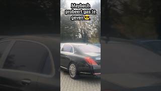 Maybach probeert gas te geven 😎 carspot maybach void hotelspot edit automobile mercedes [upl. by Palestine163]