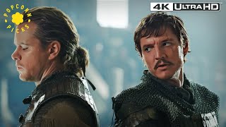 William Shows Off His Skills Matt Damon Pedro Pascal  The Great Wall 4k [upl. by Elrahc]