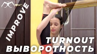 How to IMPROVE your TURNOUT ballet at home [upl. by Demha646]