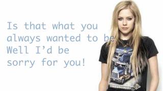 Avril Lavigne  Take It  Lyrics HD [upl. by Levine]