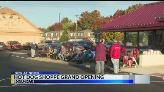 Customers win big in giveaway at new Hot Dog Shoppe [upl. by Bose903]