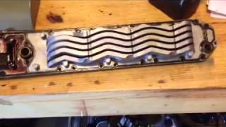 Mercedes Benz s600 oil cooler installation part1 [upl. by Otero163]