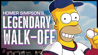 Homer at the Bat  How Homer Simpson Became a Softball Legend [upl. by Skricki]