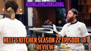 Hells Kitchen Season 22 Episode 14 Review [upl. by Biddle]