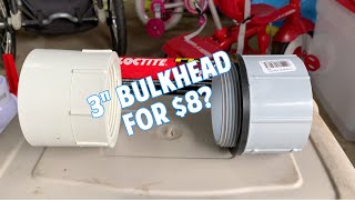 Cheap amp Effective DIY Bulkhead Fittings for Your Pond [upl. by Hu]