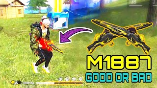 🔥 NEW YELLOW M1887SOLARIS BURST GUN SKIN GAMEPLAYGOOD OR BAD  GARENA FREEFIRE MALAYALAM [upl. by Maurice]