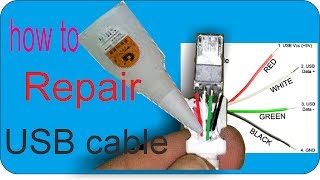 How to Repair USB Cable [upl. by Aihsekel]