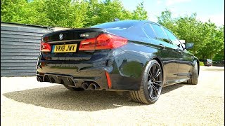 2018 BMW F90 M5 Review Part 1 Top Speed run [upl. by Okikuy]