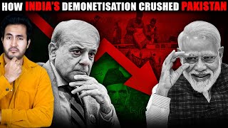 How INDIAS Demonetisation Bankrupted PAKISTANS Economy  Pakistans Economic Crisis [upl. by Enelym]