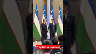 Leytenant  Mard o‘g‘lon mirziyoyev harbiy [upl. by Etnom]