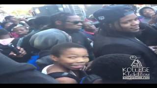 Bobby Shmurda and Rowdy Rebel Take Kids To The Liquor Store [upl. by Mallon205]