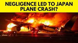 Japan Plane Crash  Japan Probes Deadly Tokyo Runway Collision For Negligence  Japan News  N18V [upl. by Hole]