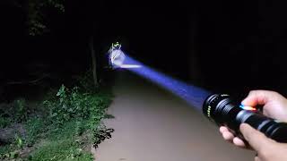 SUPER BRIGHT LED TORCH WITH 2KM RANGE PART 2 [upl. by Arah870]