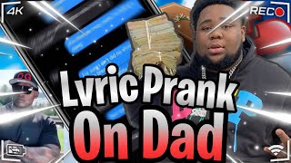 Rod Wave “Tombstone” Lyric Prank On Dad😨🥶 EXTREME [upl. by Annoerb]