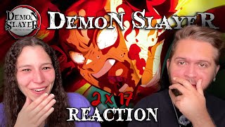 AN ABSOLUTE MASTERPIECE Demon Slayer Kimetsu No Yaiba 2x17  REACTION  Entertainment District Arc [upl. by Jacklin]