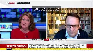 Radoslaw Sikorski interview on Sky News [upl. by Aridan865]