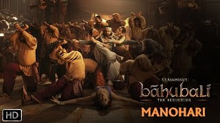 Manohari  Official Song  Baahubali  The Beginning  Prabhas Rana [upl. by Irena802]