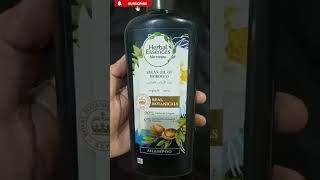 Herbal Essences Argan oil of Morocco Real Botanicals Shampoo 9 natural subscribetomychannel [upl. by Ulund]