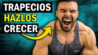 3 Mejores Ejercicios para Trapecios Grandes ¡RÁPIDO [upl. by Adnema]