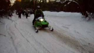 Arctic Cat ZR 1010 BIG BORE Wheelies [upl. by Aniv534]