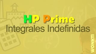 HP Prime Referencia Integral Indefinida [upl. by Evita]