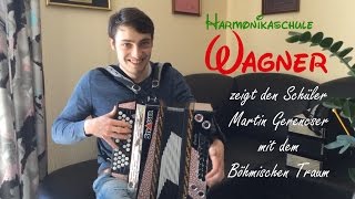 quotBöhmischer Traumquot  Martin Gerencser Schüler der Harmonikaschule Wagner [upl. by Atteynad543]