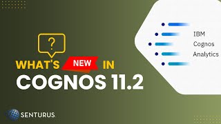 Cognos Analytics 112 New Features [upl. by Nylcaj]