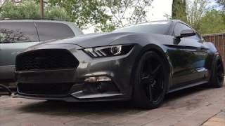 Mustang Ecoboost Muffler amp Resonator Delete [upl. by Llehcam]