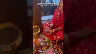 The reality of Karva Chauth  don’t miss the end  who all can relatefunnyvideo karvachauth viral [upl. by Nauqed]